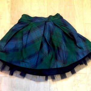 Janie & Jack 2T Plaid Skirt